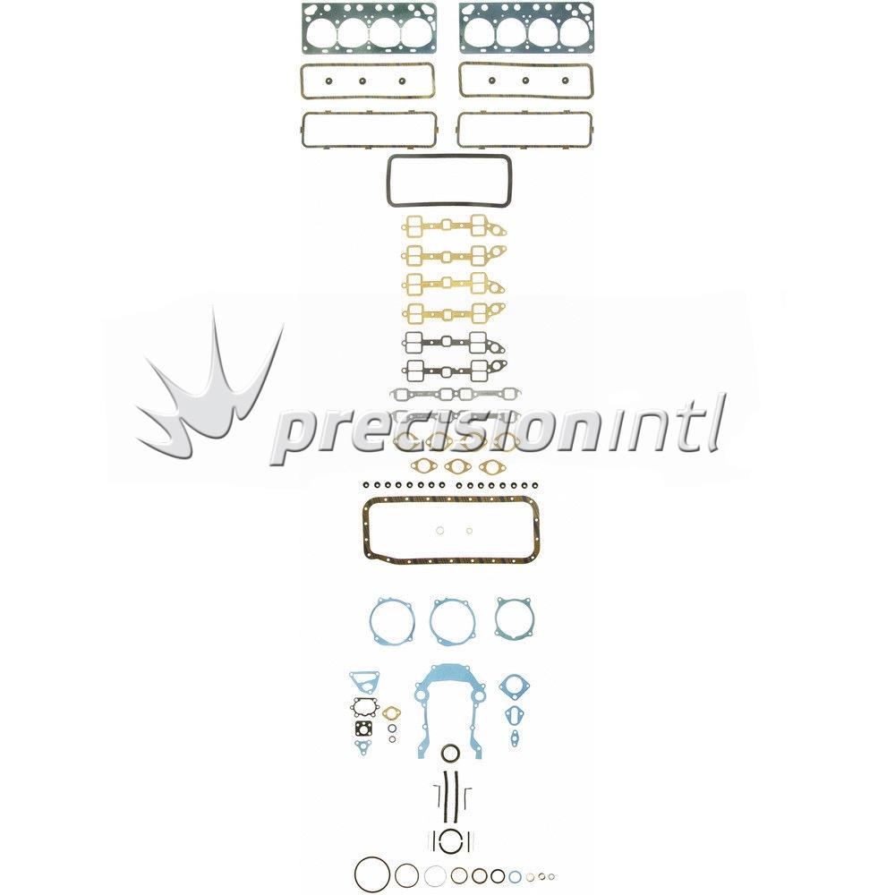 Full Gasket Set Suits Ford 272 - 292 - 312 Y Block FPFS7999PT3 - Fel - Pro - Full Gasket Sets - Fel - Pro