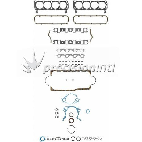 Full Gasket Set Suits Ford 351W Carby Many Models 1969-84 FPFS8548PT15 - Fel-Pro