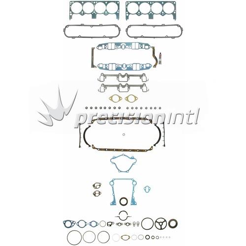 Full Gasket Set Chrysler 340 V8 Charger Valiant 1972 - 74 FPFS8553PT10 - Fel - Pro - Full Gasket Sets - Fel - Pro