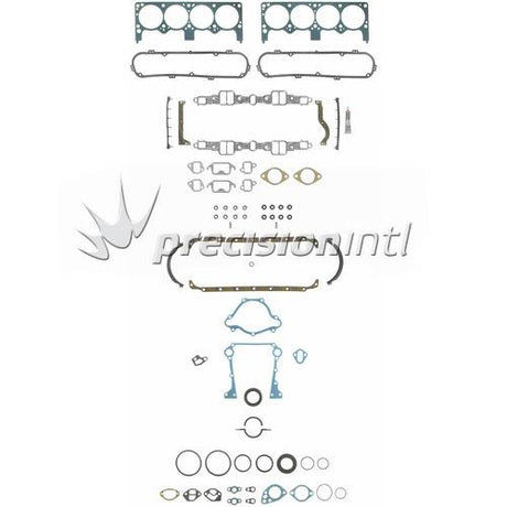 Full Gasket Set Chrysler 273-318 No Exhaust Stem Seals FPFS8553PT9 - Fel-Pro