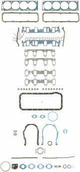 Full Gasket Set Suits Ford 332 - 352 - 390 - 410 - 428 V8 Various FPFS8554PT - Fel - Pro - Full Gasket Sets - Fel - Pro