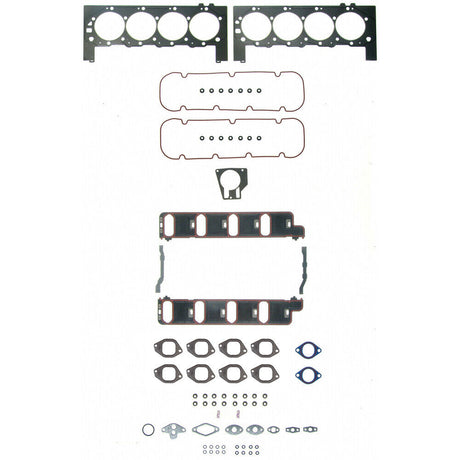 Valve Regrind Gasket Set BBC 8.1 496 Vortec Rubber Gasket FPHS26168PT - Fel-Pro