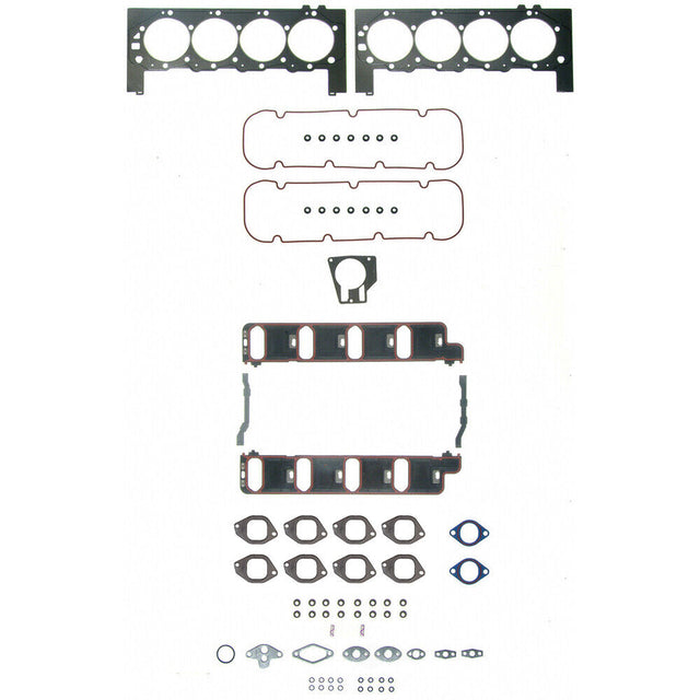Valve Regrind Gasket Set BBC 8.1 496 Vortec Rubber Gasket FPHS26168PT - Fel - Pro - Head Gaskets & VRS Sets - Fel - Pro