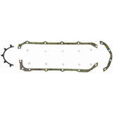 Sump Gasket Set Cork - Rubber Pontiac 76 - 79 With 5 Hole Sump Flange FPOS30191C2 - Fel - Pro - Sump & Oil Pan Gaskets - Fel - Pro