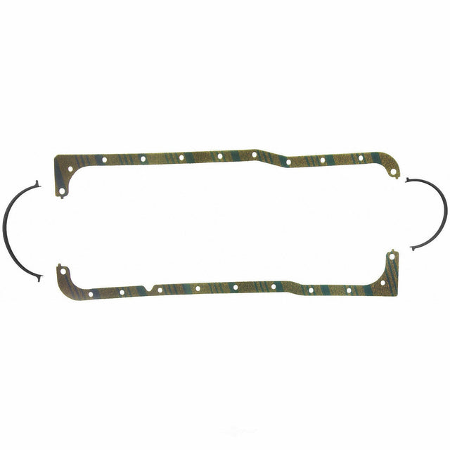 Sump Gasket Set Cork - Rubber Ford 351 Windsor 1969 - 93 FPOS30214C - Fel - Pro - Sump & Oil Pan Gaskets - Fel - Pro