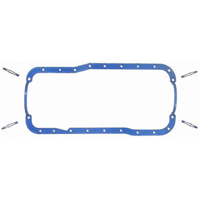 Sump Gasket Set Molded Rubber Ford 5.0L 5.6L EFI Windsor 1988 - 02 FPOS34508R - Fel - Pro - Sump & Oil Pan Gaskets - Fel - Pro