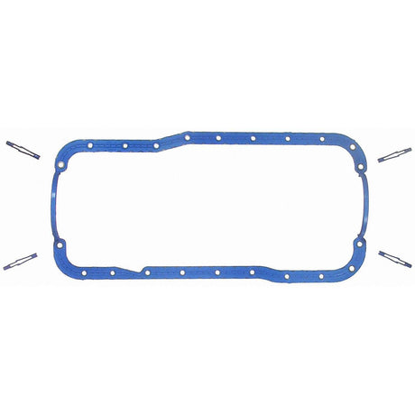 Sump Gasket Set Molded Rubber Ford 5.0L 5.6L EFI Windsor 1988-02 FPOS34508R - Fel-Pro