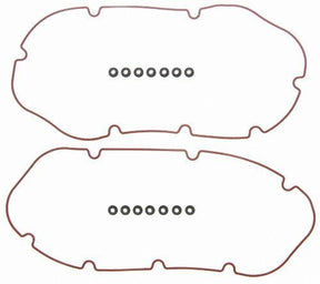 Valve Cover Gasket Set Chev 8.1L 496 Vortec M/ Rubber FPVS50554R - Fel - Pro - Rocker Cover Gaskets - Fel - Pro