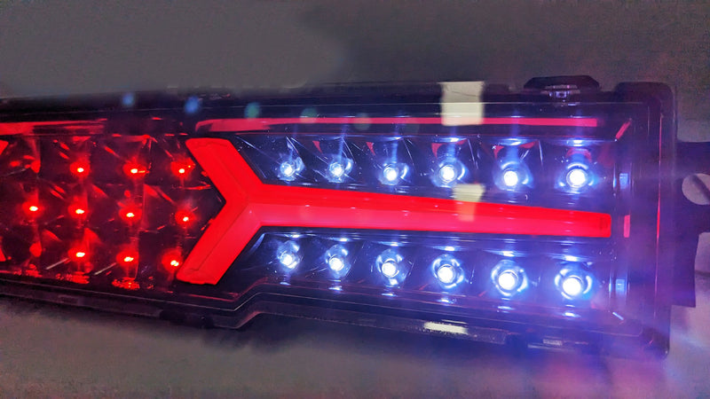 OLM Black LED Fog Reverse Light Fit For Toyota GR86 Subaru BRZ 2022-2023 FRL-SU001LS - Machter