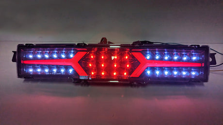 OLM Black Red LED Fog Reverse Light Fit For Toyota GR86 Subaru BRZ 2022-2023 FRL-SU002LS - Machter