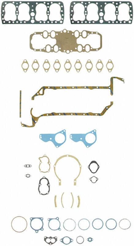 Full Gasket Set Ford Flat Head 239 46-48 2 Hole Head Gasket FPFS7283B - Fel-Pro