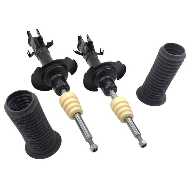 Pair Front Shock Absorbers Fit For Ford Fiesta WS WT 1.0L 1.5L Hatchback WZ 1.6L Sedan Hatchback Mazda 2 DE 2007-2019 FSA-FD016 - Machter