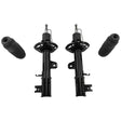 Pair Front Shock Absorbers Fit For Suzuki Swift IV FZ NZ 1.6L Hatchback 4 Cyl 2012-2017 FSA-SU005 - Machter