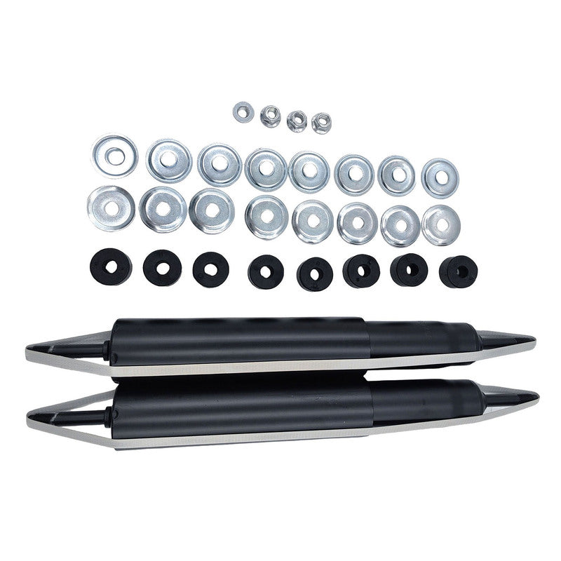 Machter 2 x Front Gas Shock Absorbers Fit For Toyota Landcruiser FJ80 FZJ80 HDJ80 HZJ80 FZJ105 HZJ105 1990-2007 FSA-TA018 - Machter