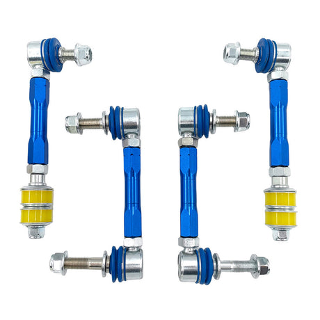 Front + Rear Sway Bar Link Fit For Toyota Prado KDJ120 KDJ150 RZJ120 GRJ120 48830-60030 2005-2014 FSBLKIT-TA002 - Machter