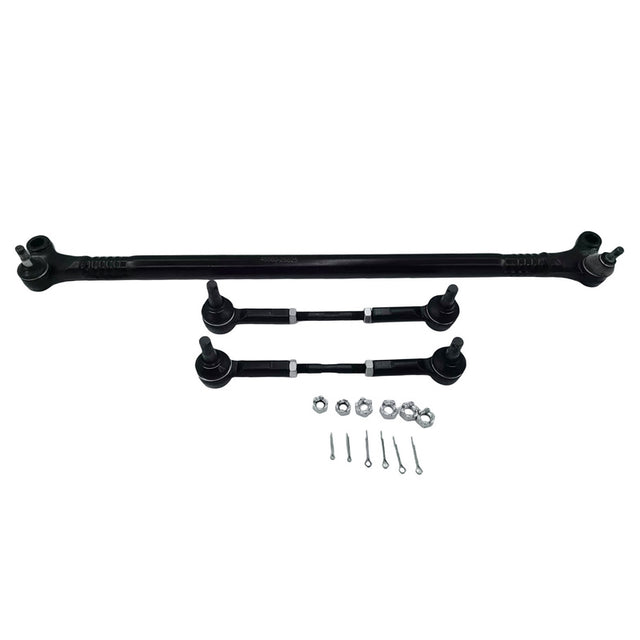 Front Steering Drag Link Tie Rod End + Sway Bar Link Fit For Nissan Navara D22 4WD 1997-2005 FSKIT-NS003 - Machter