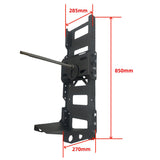 Premium Aluminium Spare Wheel Holder FSTC-003 - Machter