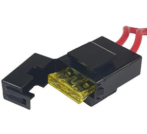 Fuse Holder Standard Blade 20AMP Dust Cap & Spare Holder - Voltflow