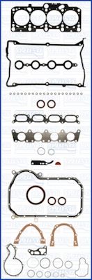 Volkswagen Adr 20V Full Gasket Set FY970A - Austral
