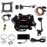 GO EFI 4 600HP Self Tuning Boost Or Nitrous EFI System Matte Black FI30004 - FiTech - Fuel & Ignition - FiTech
