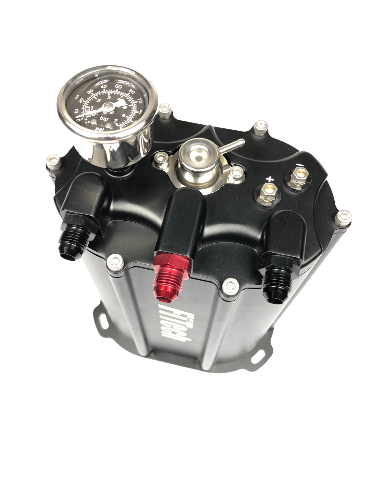 GO Fuel Force Fuel Surge Tank With Internal 340LPH Pump FI50004 - FiTech - Electric Fuel Pumps - FiTech