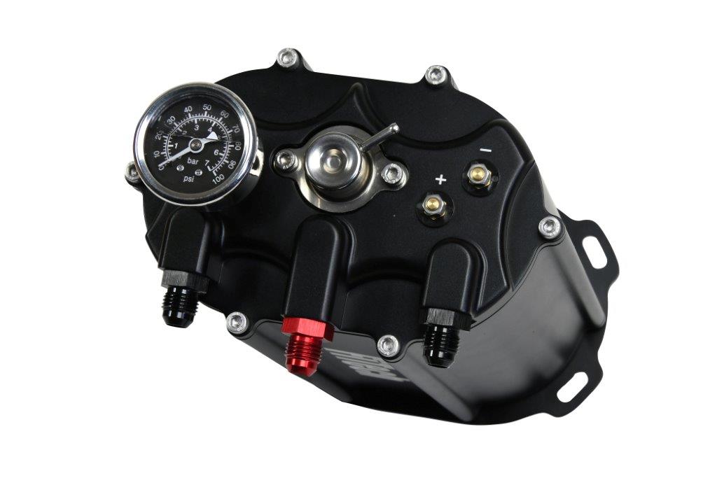 GO Fuel Force Fuel Surge Tank With Internal 340LPH Pump FI50004 - FiTech - Electric Fuel Pumps - FiTech