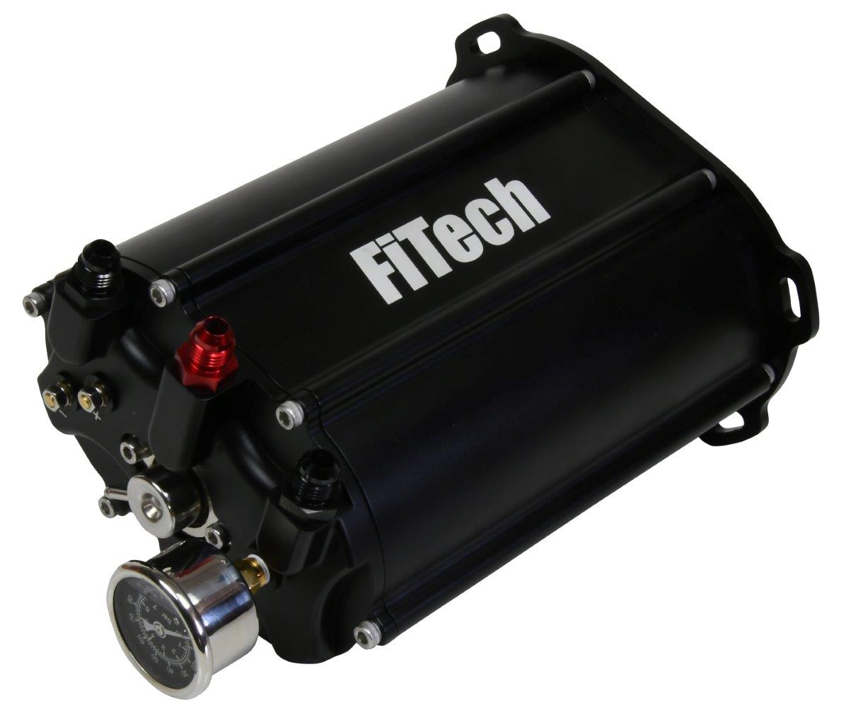 GO Fuel Force Fuel Surge Tank With Internal 340LPH Pump FI50004 - FiTech - Electric Fuel Pumps - FiTech