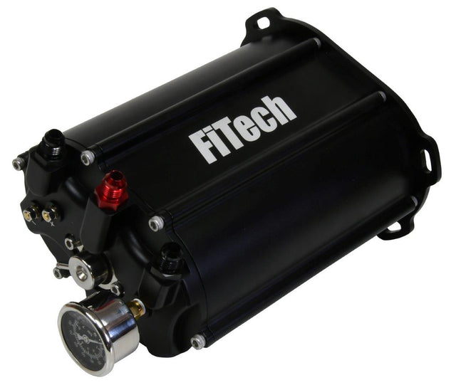 GO Fuel Force Fuel Surge Tank With Internal 340LPH Pump FI50004 - FiTech - Electric Fuel Pumps - FiTech