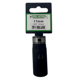Muti-Purpose Sockets 3/8" Drive 17mm Point Deep - Dual Action