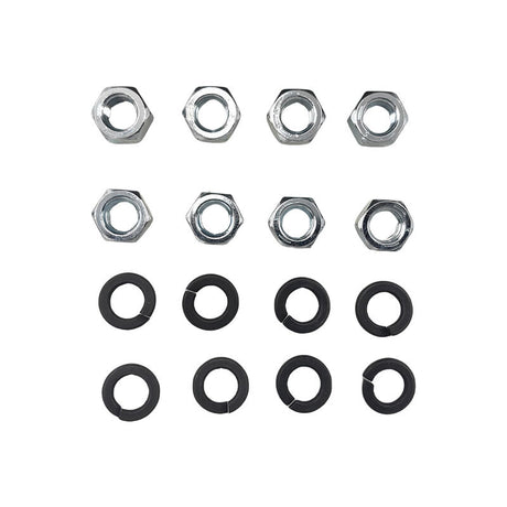 4 Pieces 10" Trailer Caravan Electric Brake Backing Plates With Park Brake Lever Fit For Alko Dexter Quality - Machter