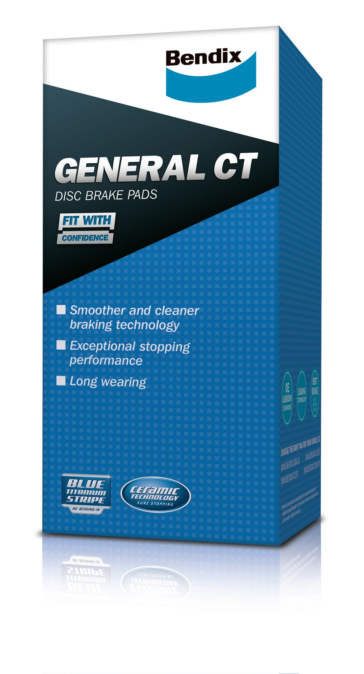 General CT Brake Pad 7676GCT - Bendix