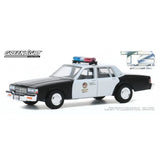 1987 Chevrolet Caprice Metropolitan Police Terminator 2 Judgement Day Movie Diecast Model Car 1:64 Scale (Approx. 7cm) Collectible | Universal Auto Spares
