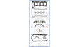 Ford 2.3L Transit Full Gasket Set GO118A - Austral | Universal Auto Spares