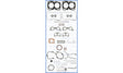 Subaru EJ253 Full Gasket Set GO222A - Austral | Universal Auto Spares