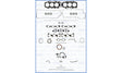 Kia G6EA 2.7L Full Gasket Set GO483A - Austral | Universal Auto Spares