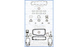 Fiat 8140.43 Full Gasket Set GO5510A - Austral | Universal Auto Spares