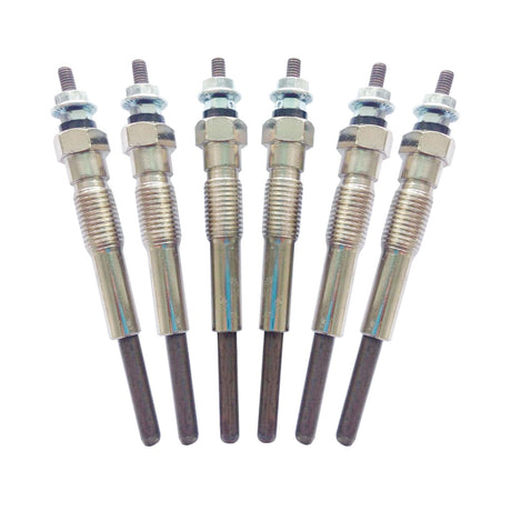 Glow Plugs Fit For Toyota Landcruiser HJ60 HJ75 4.0 Diesel LWB W/2H 6cyl 1982-1988 6pcs GP-TA001 - Machter