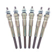 Glow Plugs Fit For Toyota Landcruiser HJ60 HJ75 4.0 Diesel LWB W/2H 6cyl 1982-1988 6pcs GP-TA001 - Machter