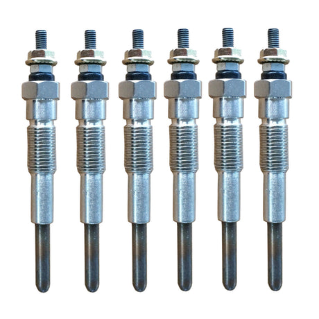 Glow Plugs Fit For Landcruiser 1HZ 1990-2007 4.2L Diesel 70 80 100 105 Series 6pcs GP-TA003 - Machter