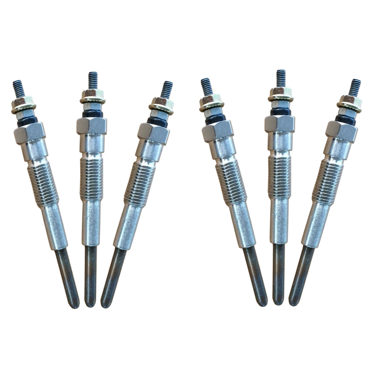 Glow Plugs Fit For Landcruiser 1HZ 1990-2007 4.2L Diesel 70 80 100 105 Series 6pcs GP-TA003 - Machter