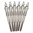 Glow Plugs Fit For Toyota Landcruiser HZJ75 HZJ78 HZJ79 HZJ105 Diesel 6cyl 4.2 1HZ GP-TA004 - Machter