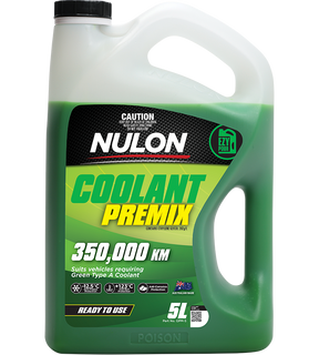 Green Coolant Premix 5L - Nulon