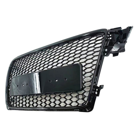 Gloss Black Honeycomb RS4 Style Front Bumper Grille Fit For Audi A4 S4 B8 2007-2015 GRILLE-AU001 - Machter