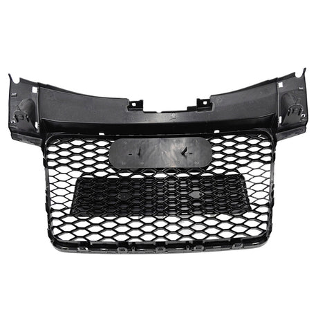 Front Bumper Grille Gloss Black Honeycomb RS-TT Style Fit For Audi TT 8J 2006-2014 GRILLE-AU003 - Machter