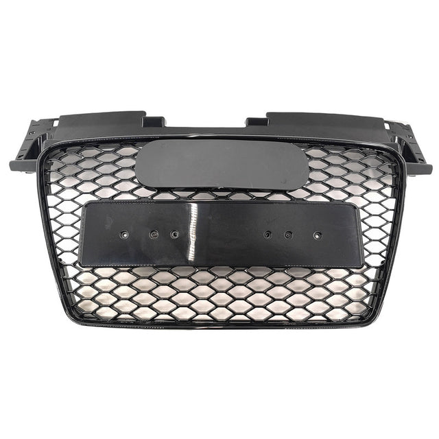 Front Bumper Grille Gloss Black Honeycomb RS-TT Style Fit For Audi TT 8J 2006-2014 GRILLE-AU003 - Machter