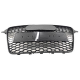 Front Bumper Grille Gloss Black Honeycomb RS-TT Style Fit For Audi TT 8J 2006-2014 GRILLE-AU003 - Machter