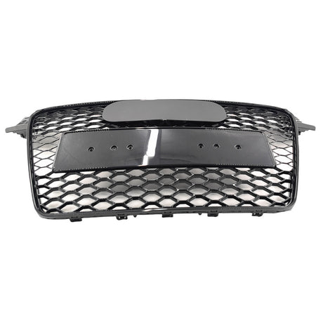 Front Bumper Grille Gloss Black Honeycomb RS-TT Style Fit For Audi TT 8J 2006-2014 GRILLE-AU003 - Machter