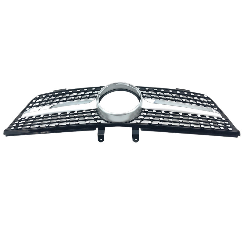 Silver Front Bumper Grille Fit For Mercedes Benz ML Class W164 2005-2008 GRILLE-BEN004 - Machter