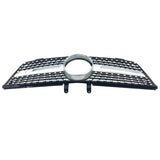 Silver Front Bumper Grille Fit For Mercedes Benz ML Class W164 2005-2008 GRILLE-BEN004 - Machter