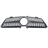 Silver Front Bumper Grille Fit For Mercedes Benz ML Class W164 2005-2008 GRILLE-BEN004 - Machter